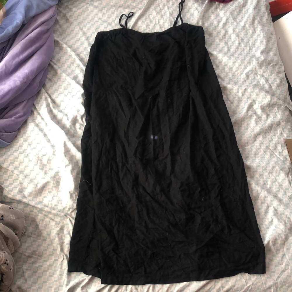 Black Spaghetti Strap Dress